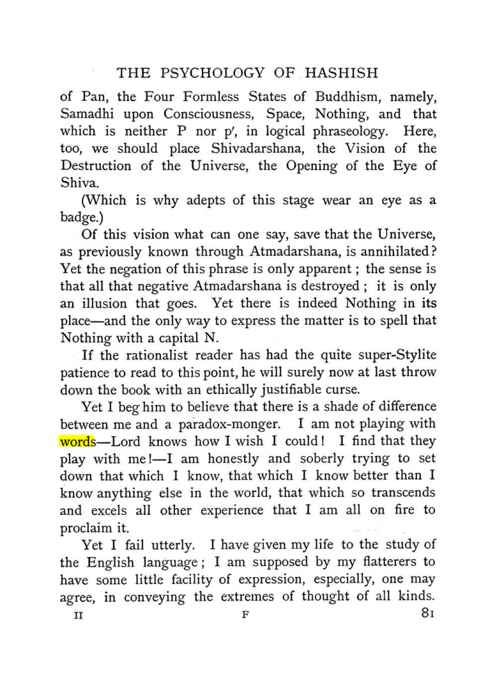 Original scan of The Equinox (Volume I, Number I), PDF page 91