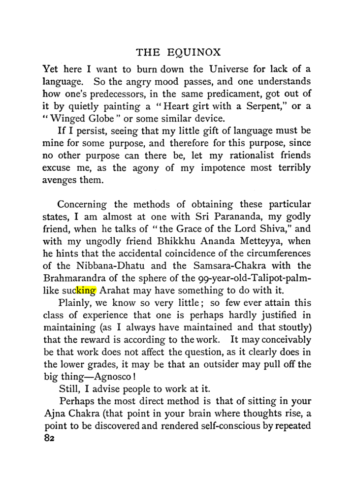 Original scan of The Equinox (Volume I, Number I), PDF page 92