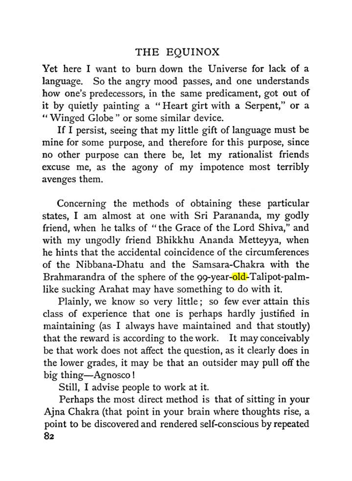 Original scan of The Equinox (Volume I, Number I), PDF page 92