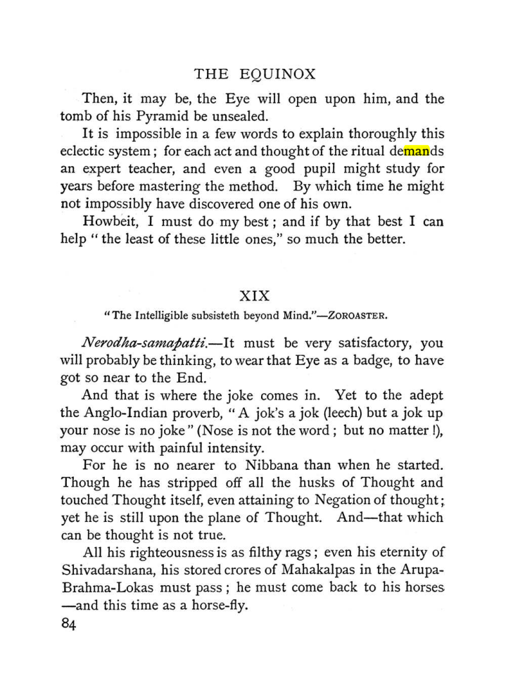 Original scan of The Equinox (Volume I, Number I), PDF page 94