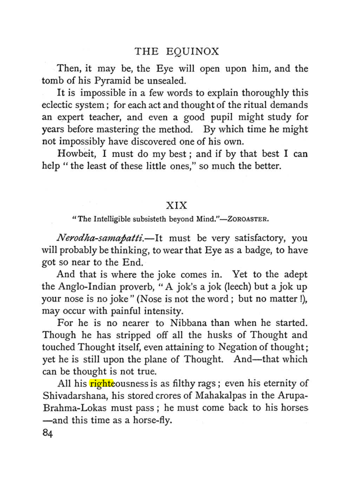Original scan of The Equinox (Volume I, Number I), PDF page 94