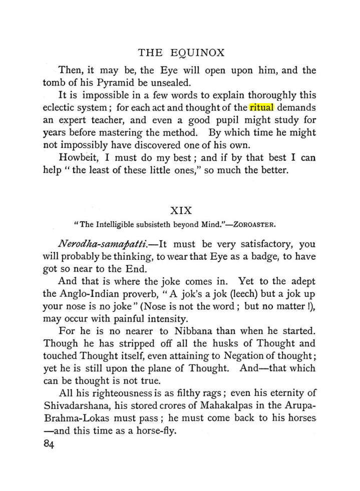 Original scan of The Equinox (Volume I, Number I), PDF page 94