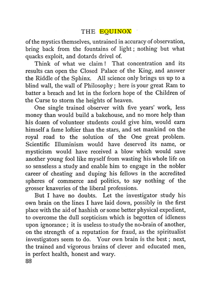 Original scan of The Equinox (Volume I, Number I), PDF page 98