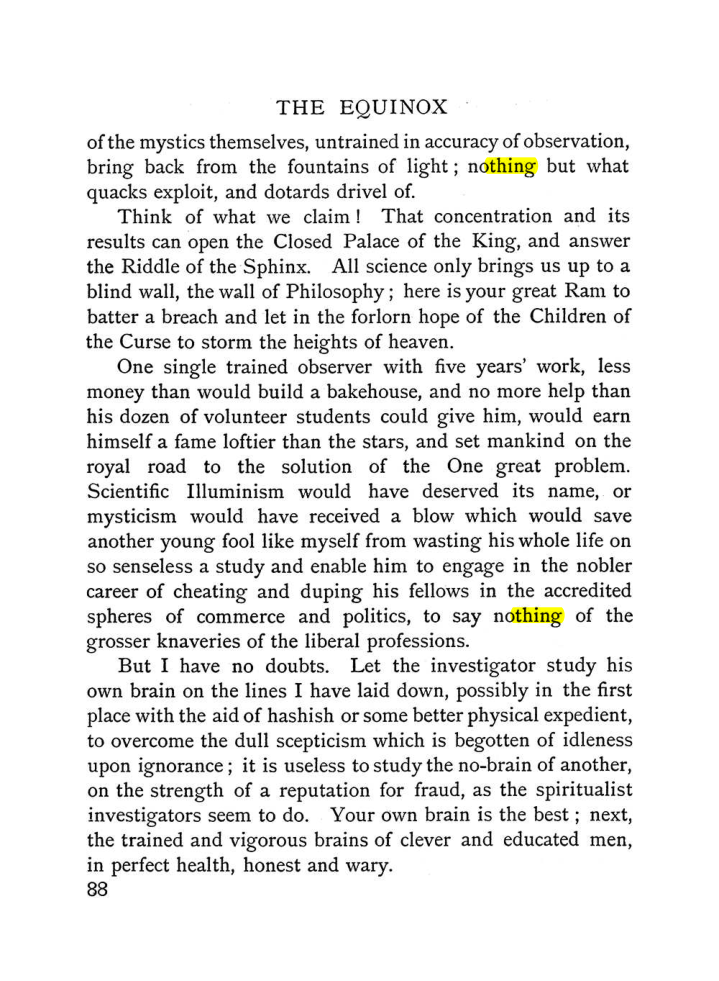 Original scan of The Equinox (Volume I, Number I), PDF page 98