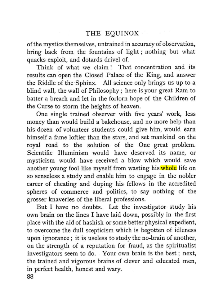 Original scan of The Equinox (Volume I, Number I), PDF page 98