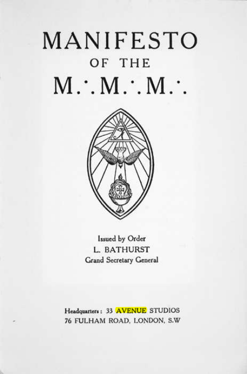 Original scan of Manifesto of the M.M.M., PDF page 4