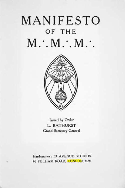 Original scan of Manifesto of the M.M.M., PDF page 4