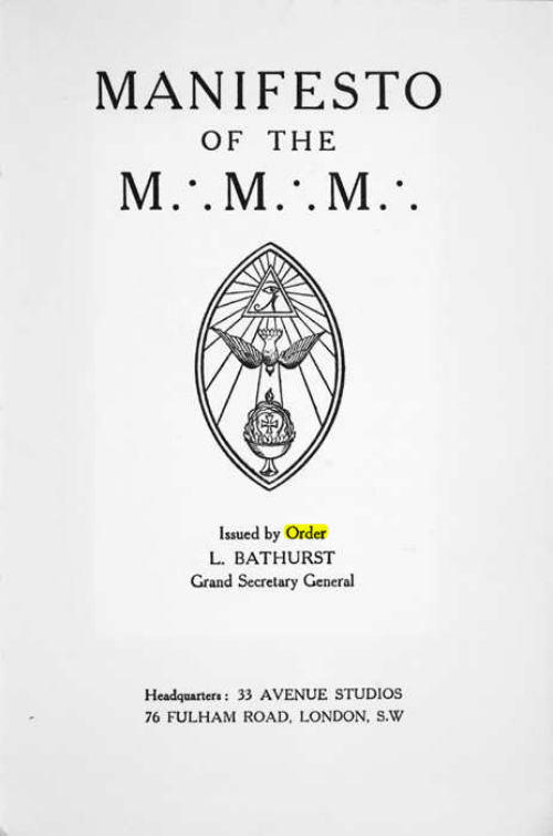 Original scan of Manifesto of the M.M.M., PDF page 4