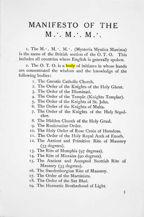 Original scan of Manifesto of the M.M.M., PDF page 6