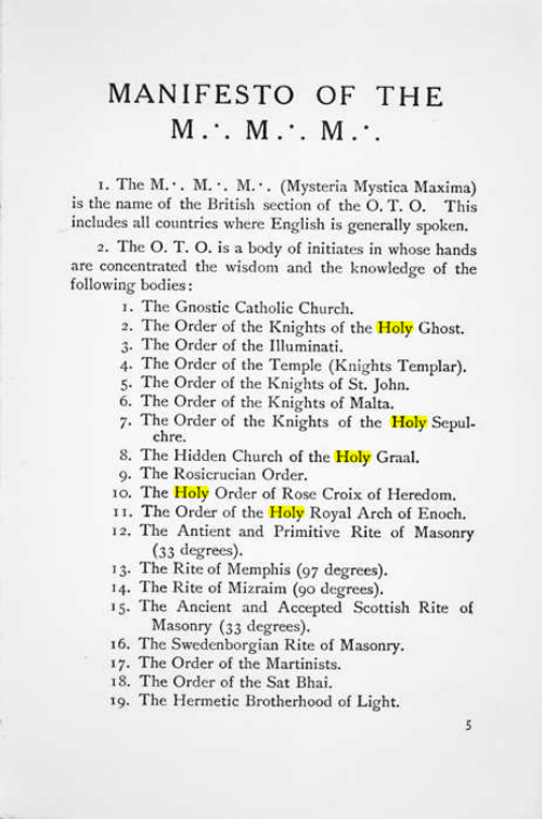 Original scan of Manifesto of the M.M.M., PDF page 6