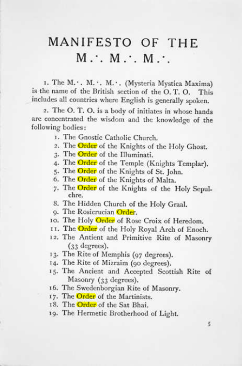 Original scan of Manifesto of the M.M.M., PDF page 6