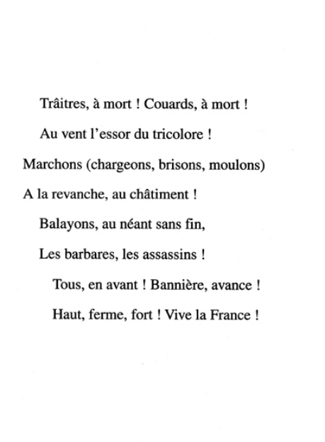 Original scan of La Gauloise. Song of the Free French, PDF page 3