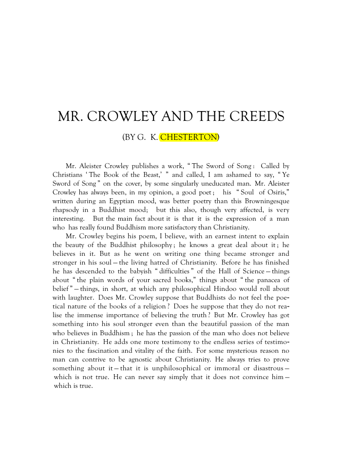 Original scan of Mr. Crowley and The Creeds, PDF page 2