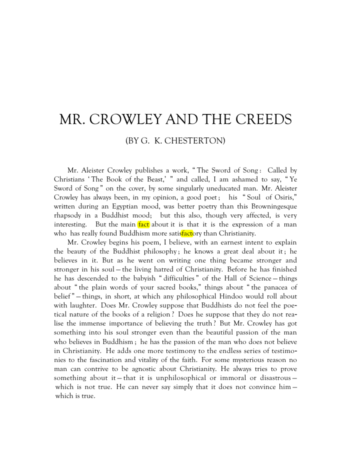 Original scan of Mr. Crowley and The Creeds, PDF page 2