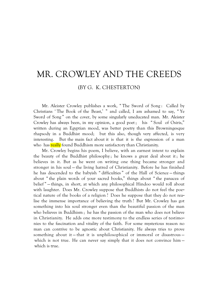 Original scan of Mr. Crowley and The Creeds, PDF page 2