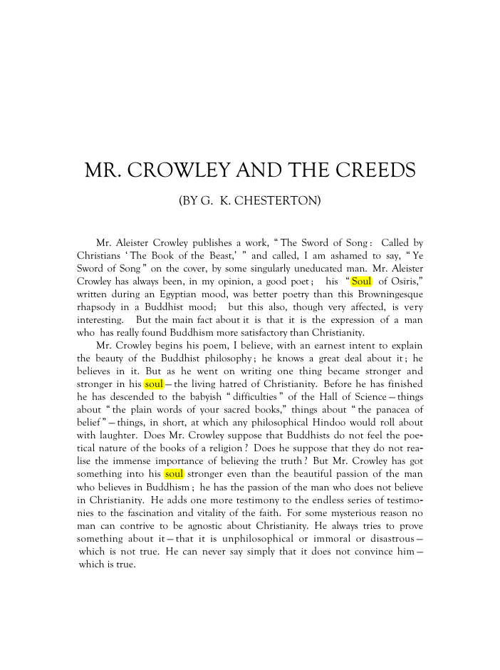 Original scan of Mr. Crowley and The Creeds, PDF page 2
