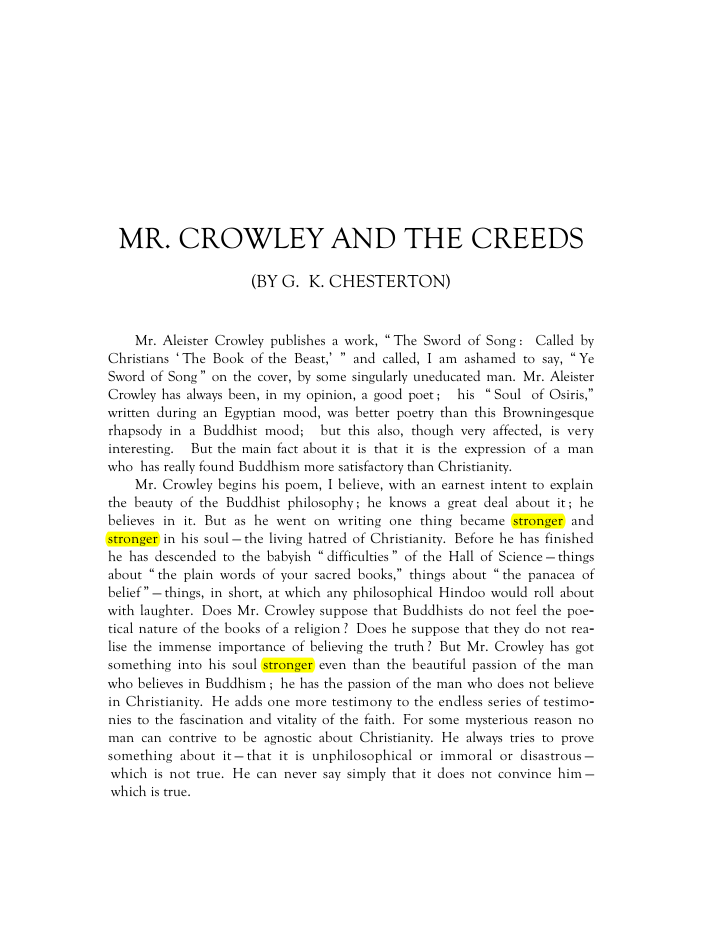 Original scan of Mr. Crowley and The Creeds, PDF page 2