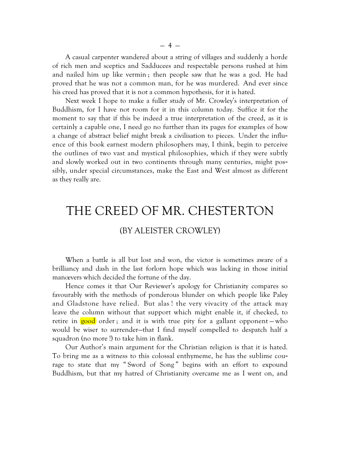 Original scan of Mr. Crowley and The Creeds, PDF page 3