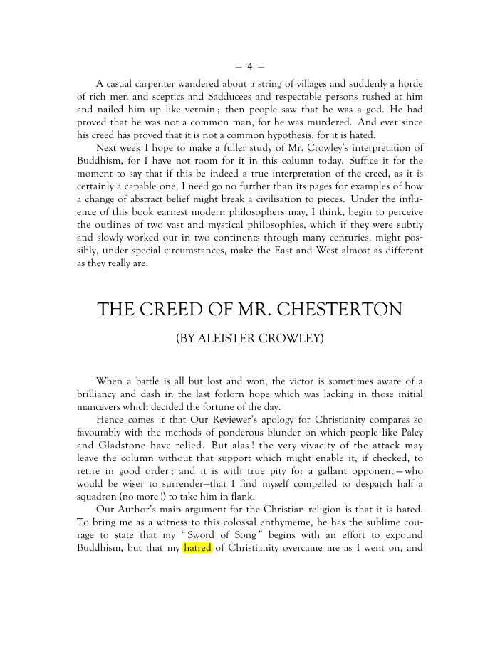 Original scan of Mr. Crowley and The Creeds, PDF page 3
