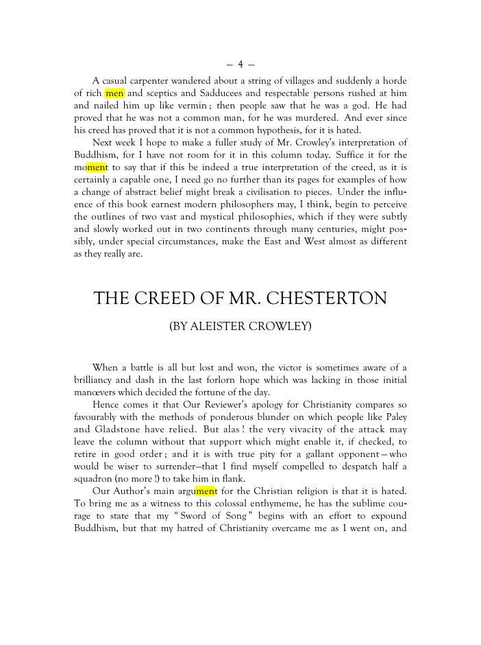 Original scan of Mr. Crowley and The Creeds, PDF page 3