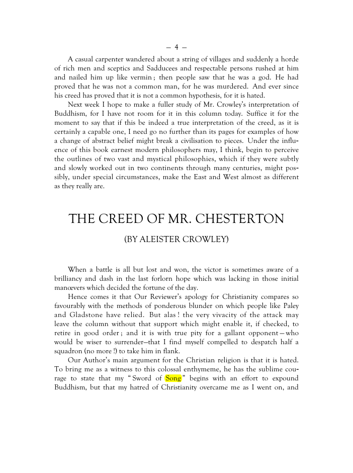 Original scan of Mr. Crowley and The Creeds, PDF page 3