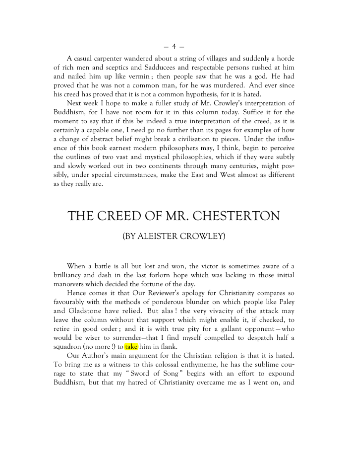 Original scan of Mr. Crowley and The Creeds, PDF page 3