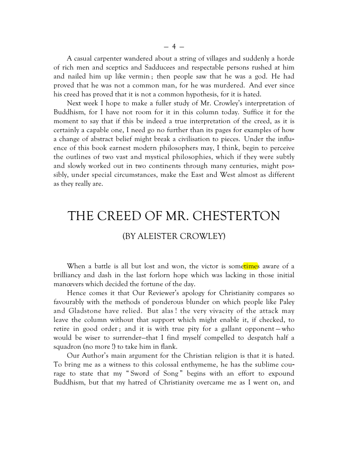 Original scan of Mr. Crowley and The Creeds, PDF page 3