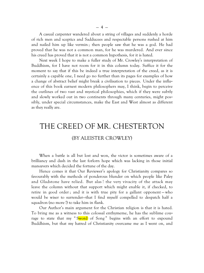 Original scan of Mr. Crowley and The Creeds, PDF page 3