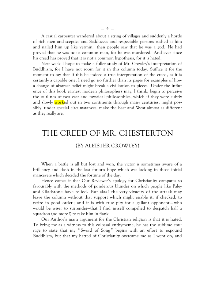 Original scan of Mr. Crowley and The Creeds, PDF page 3