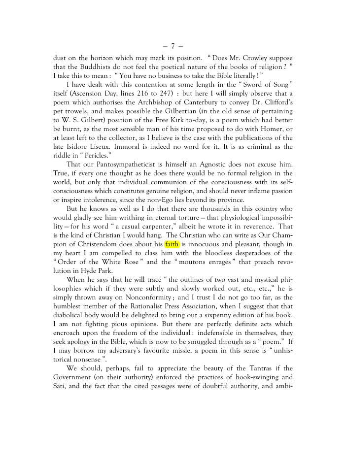 Original scan of Mr. Crowley and The Creeds, PDF page 6