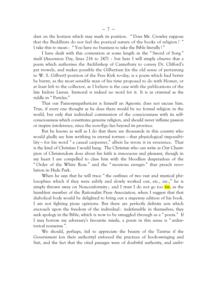 Original scan of Mr. Crowley and The Creeds, PDF page 6