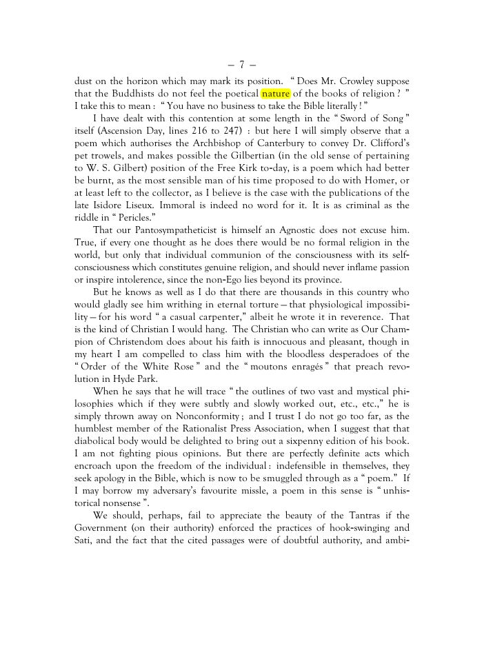 Original scan of Mr. Crowley and The Creeds, PDF page 6