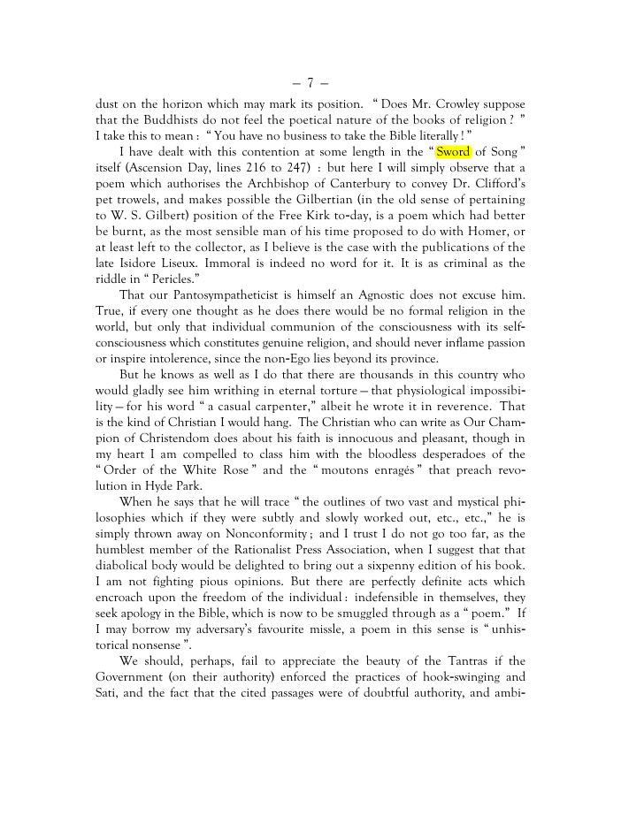 Original scan of Mr. Crowley and The Creeds, PDF page 6