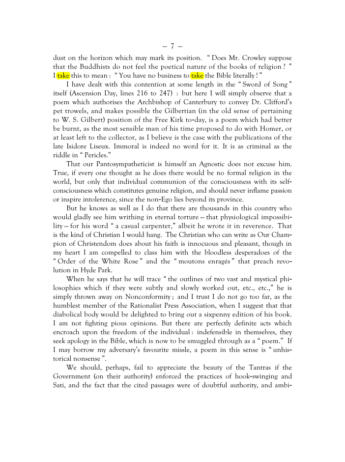 Original scan of Mr. Crowley and The Creeds, PDF page 6