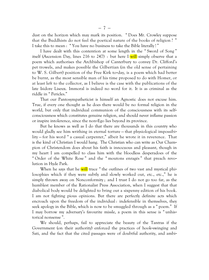Original scan of Mr. Crowley and The Creeds, PDF page 6