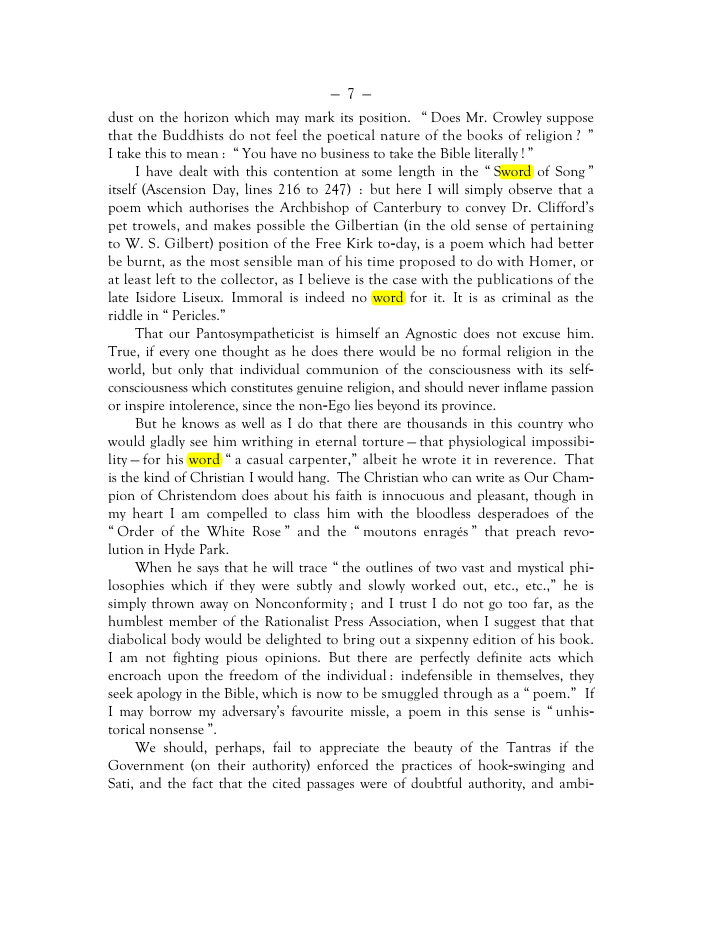Original scan of Mr. Crowley and The Creeds, PDF page 6