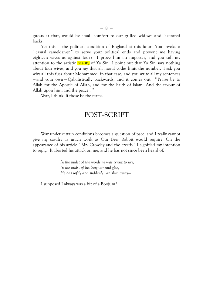 Original scan of Mr. Crowley and The Creeds, PDF page 7