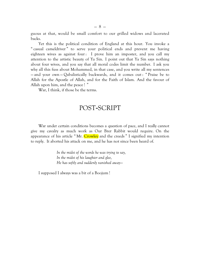 Original scan of Mr. Crowley and The Creeds, PDF page 7