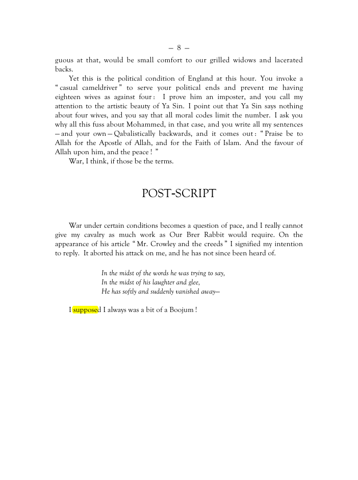 Original scan of Mr. Crowley and The Creeds, PDF page 7