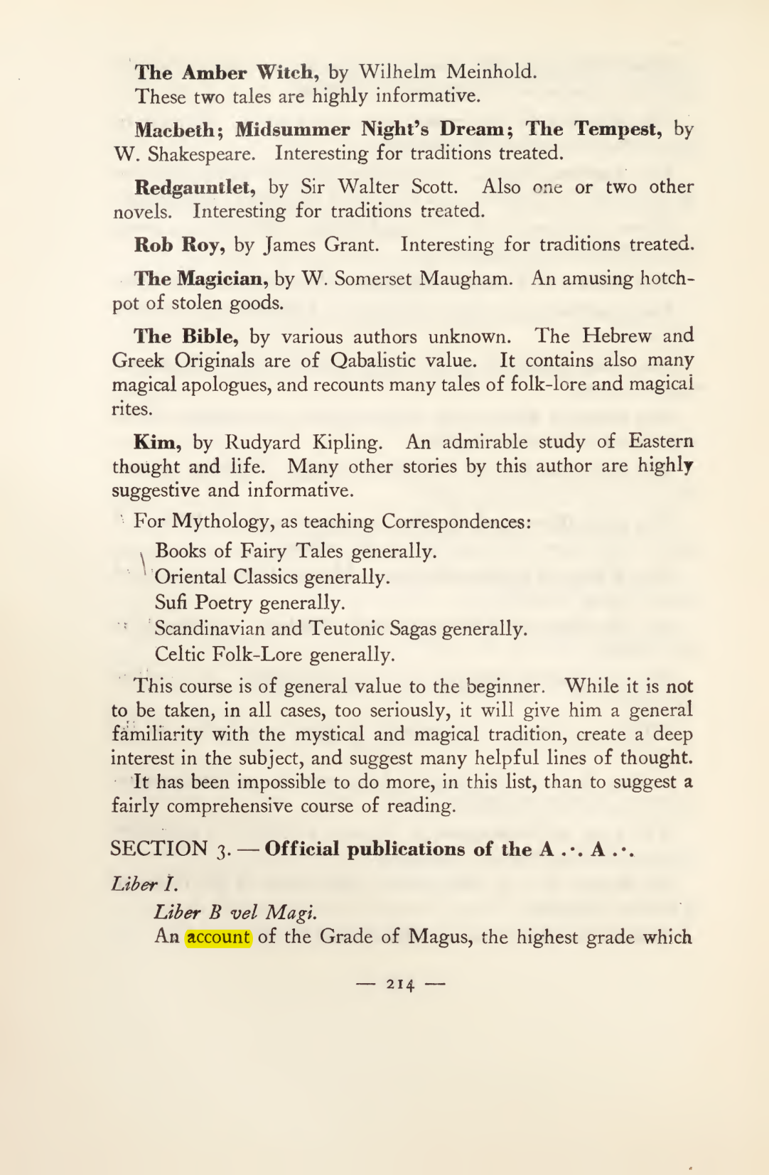 Original scan of Magick in Theory and Practice (Section 3), PDF page 10