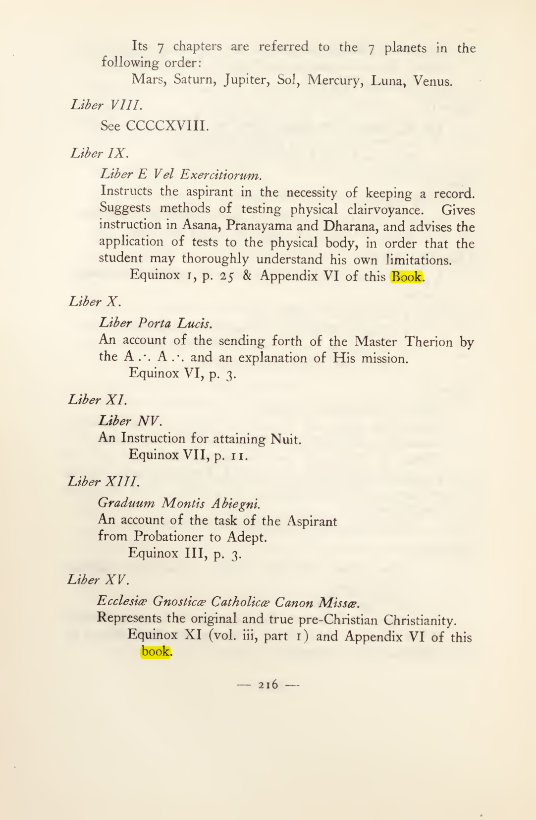 Original scan of Magick in Theory and Practice (Section 3), PDF page 12