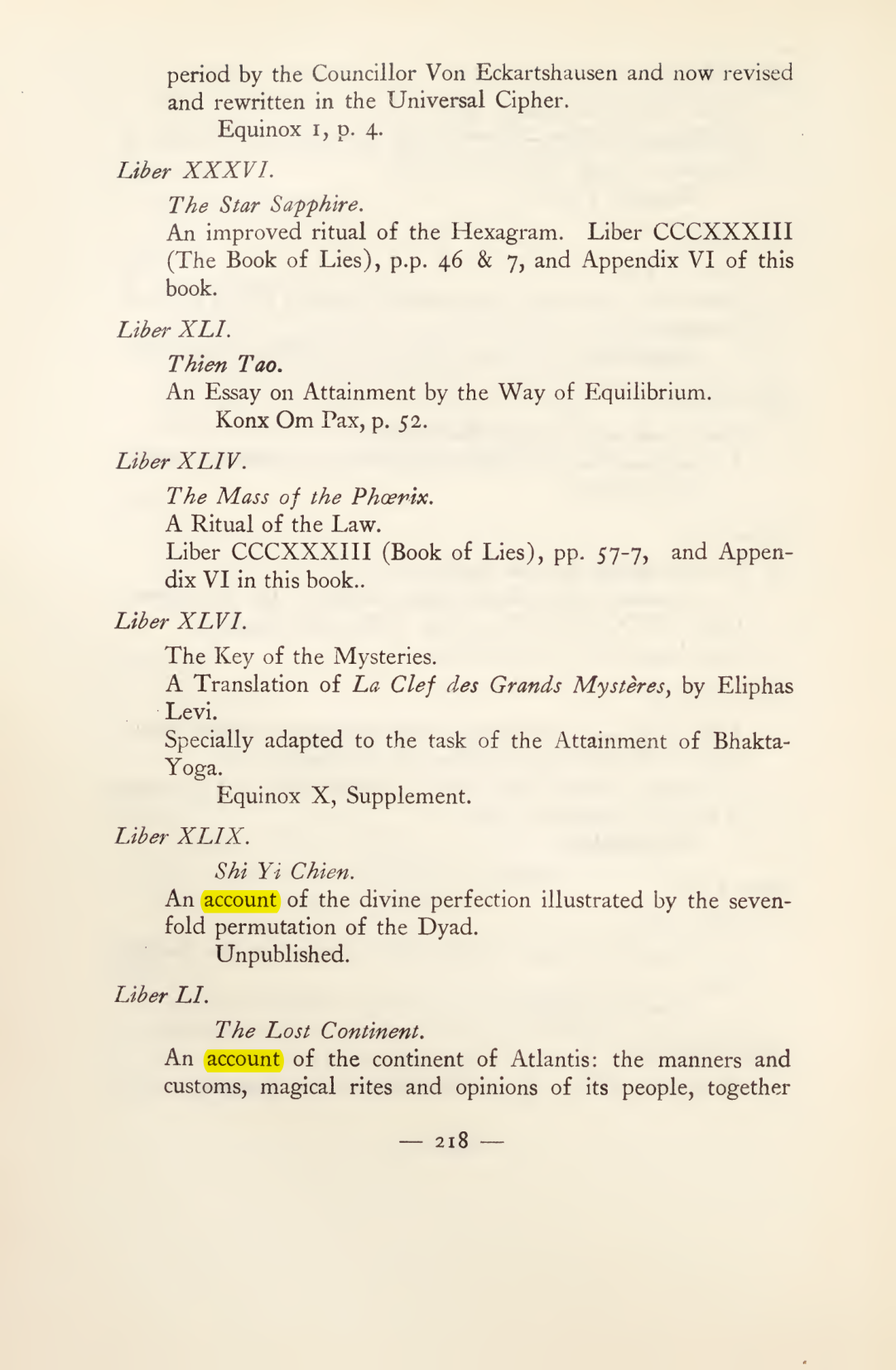 Original scan of Magick in Theory and Practice (Section 3), PDF page 14