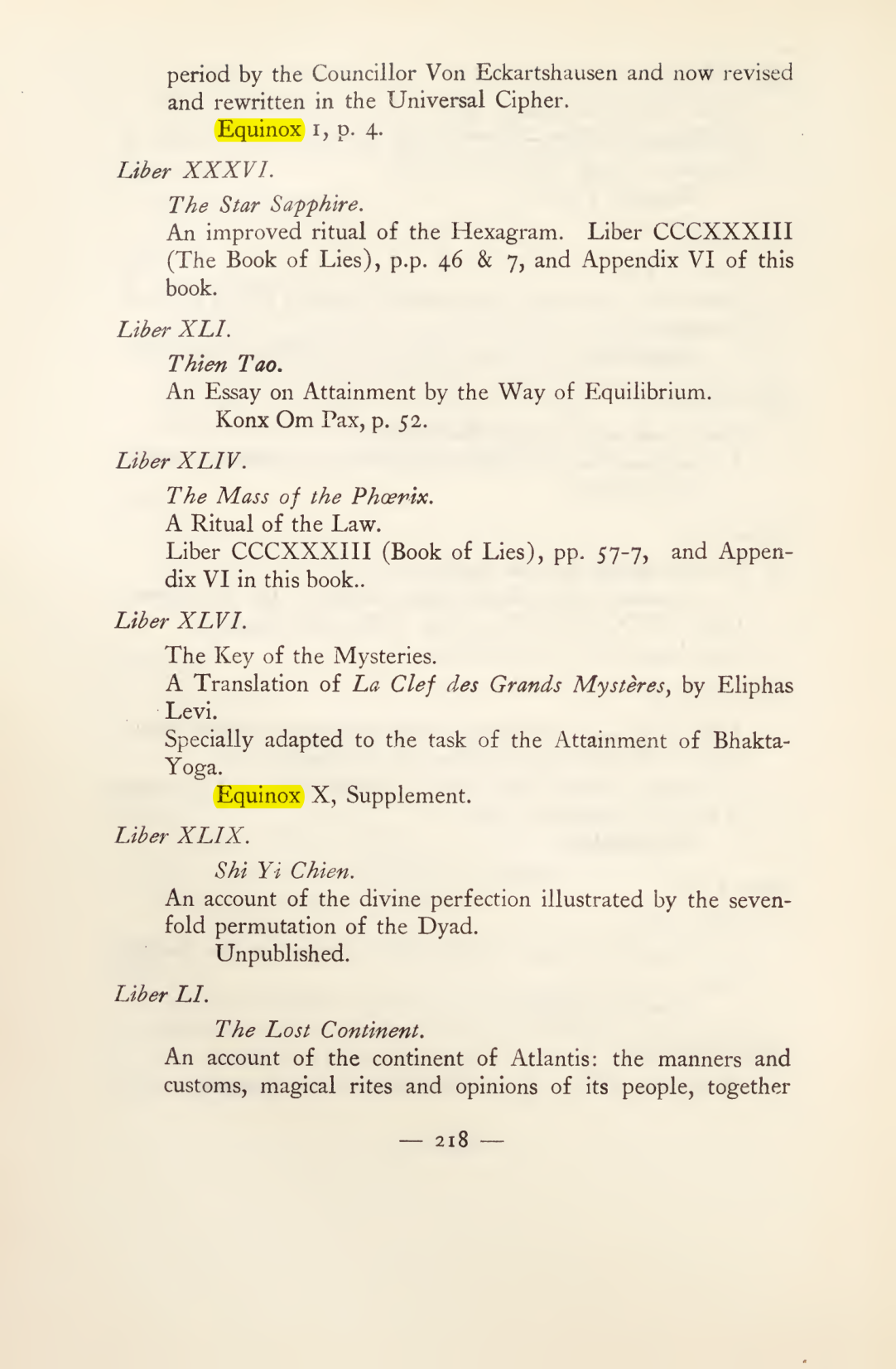 Original scan of Magick in Theory and Practice (Section 3), PDF page 14