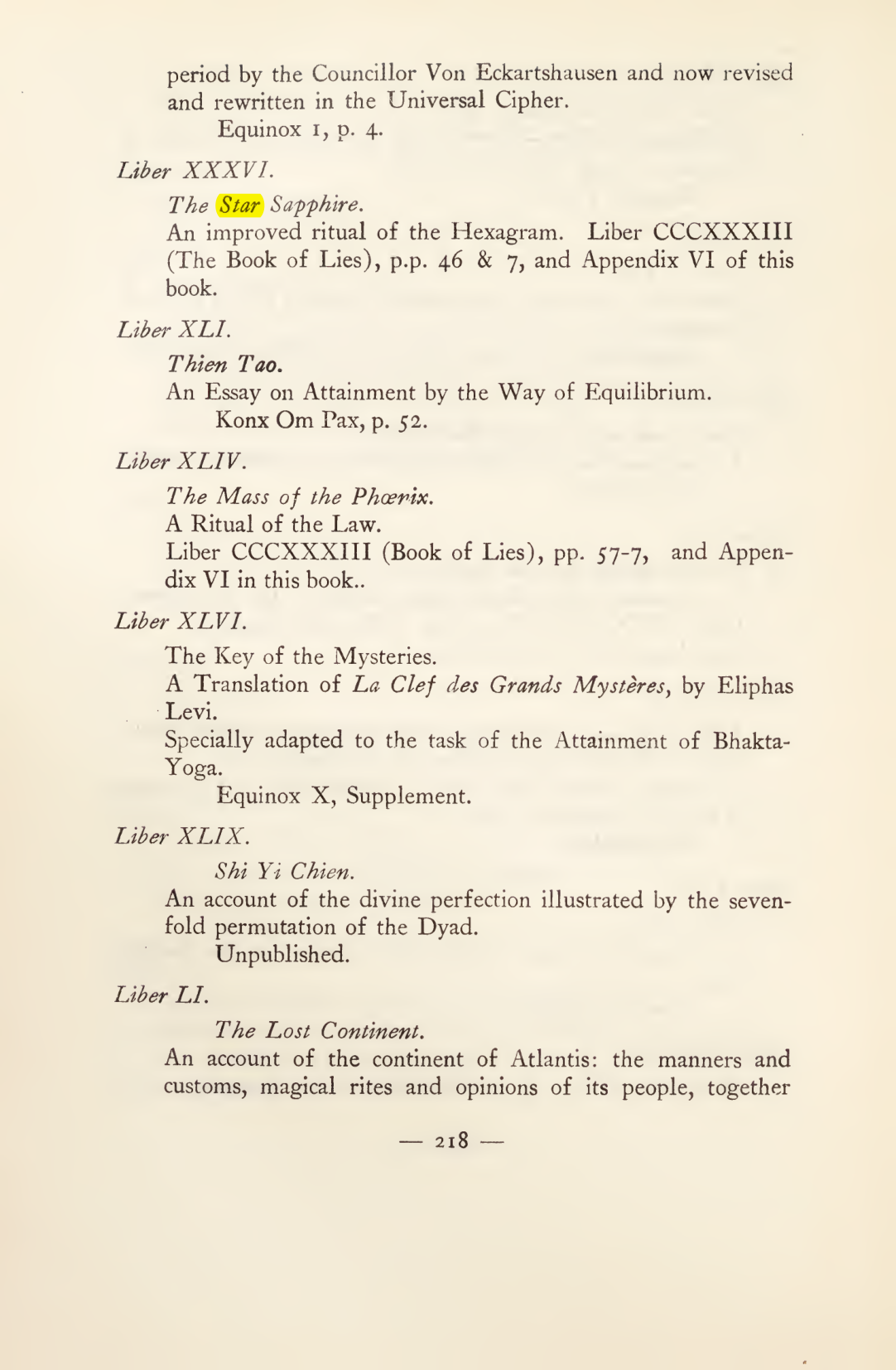 Original scan of Magick in Theory and Practice (Section 3), PDF page 14