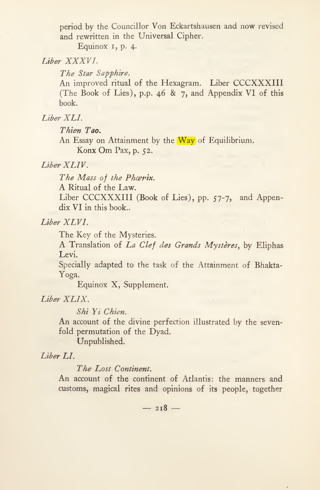 Original scan of Magick in Theory and Practice (Section 3), PDF page 14
