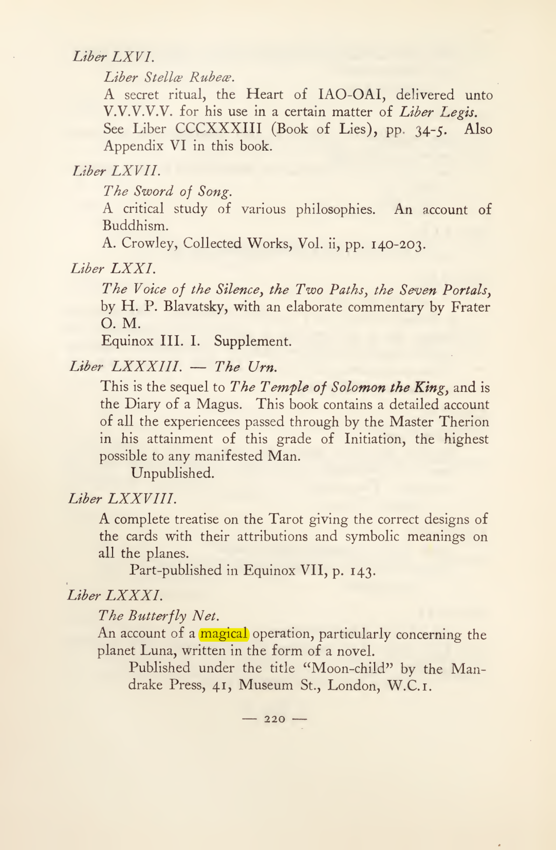 Original scan of Magick in Theory and Practice (Section 3), PDF page 16
