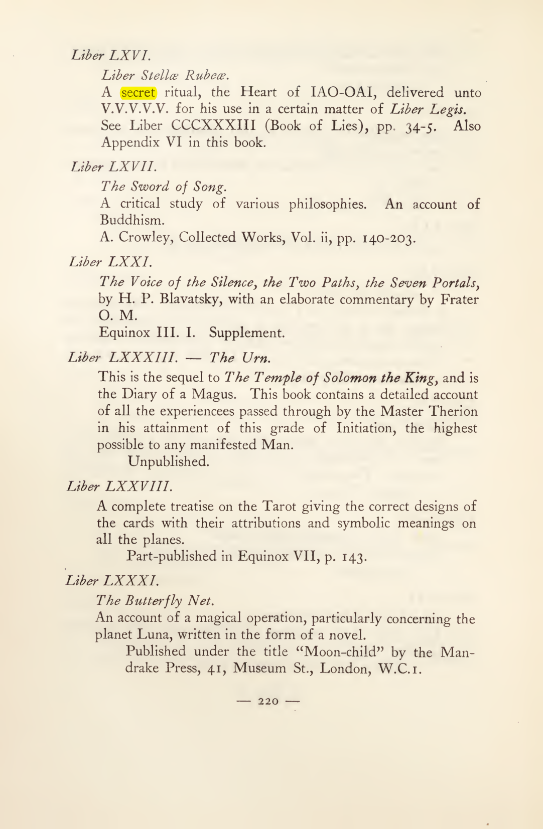 Original scan of Magick in Theory and Practice (Section 3), PDF page 16
