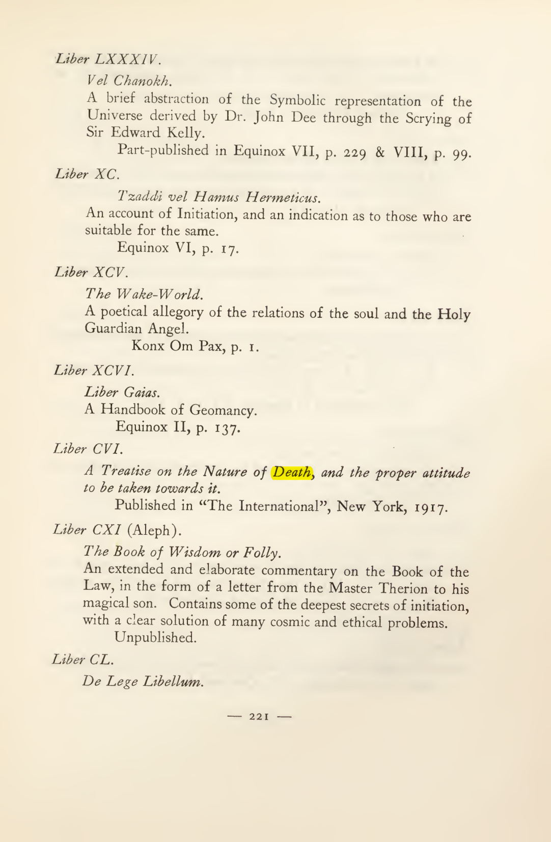 Original scan of Magick in Theory and Practice (Section 3), PDF page 17