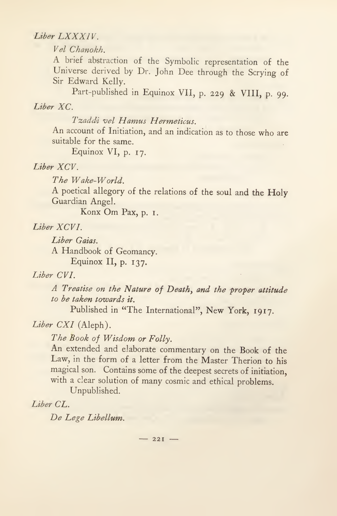 Original scan of Magick in Theory and Practice (Section 3), PDF page 17