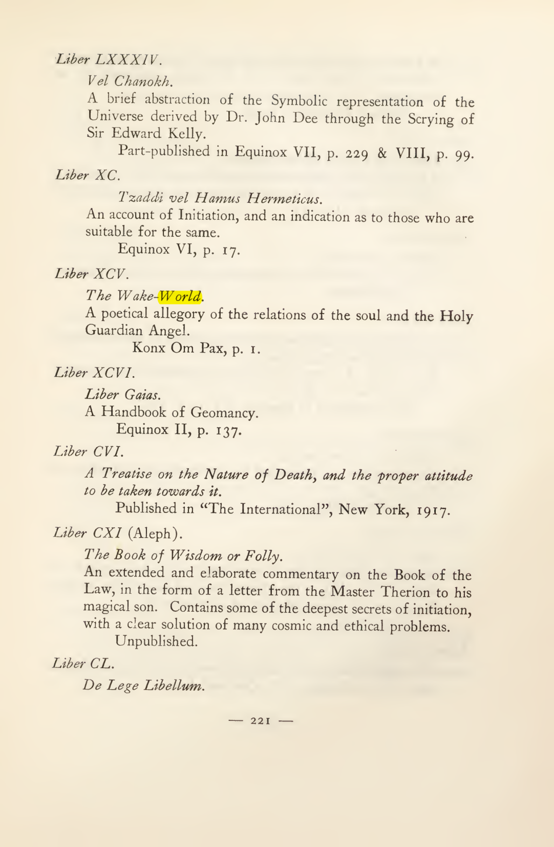 Original scan of Magick in Theory and Practice (Section 3), PDF page 17